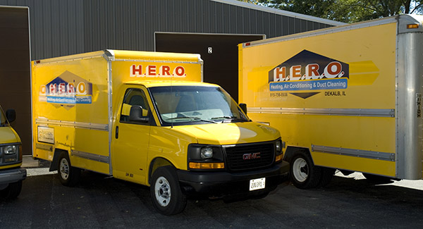 Call HERO Heating when you need A/C repair service!